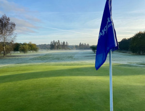 Golf course and clubhouse at Lexden Wood